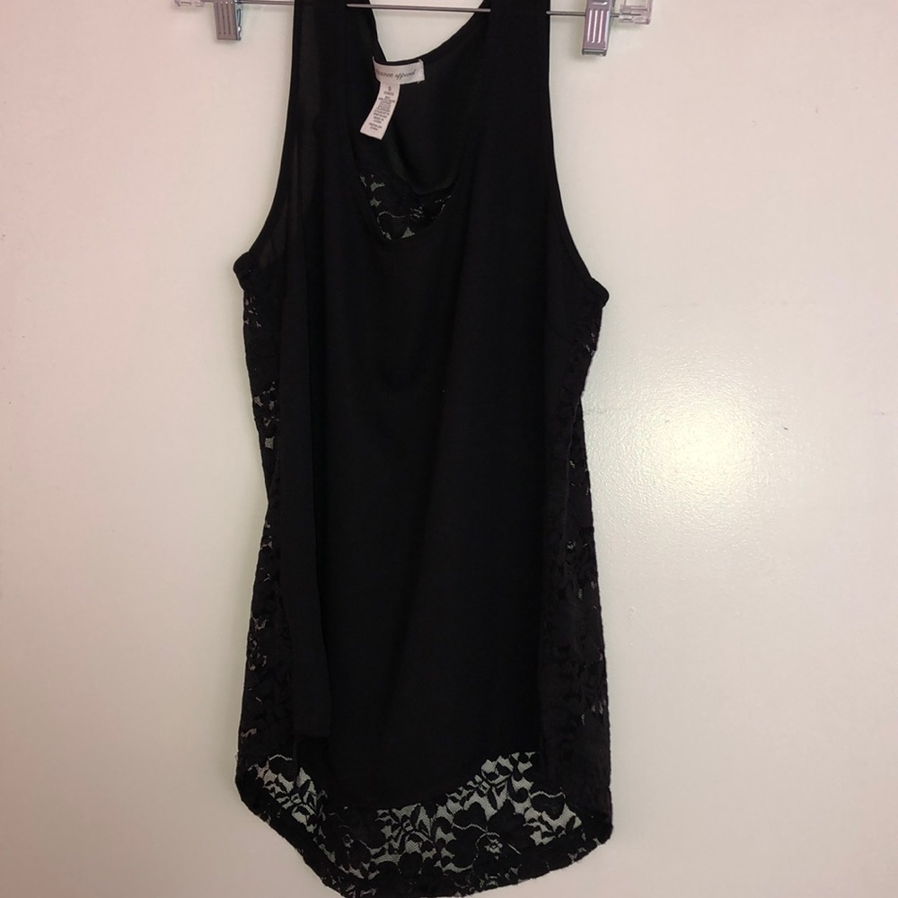 Blouse with Lace Back